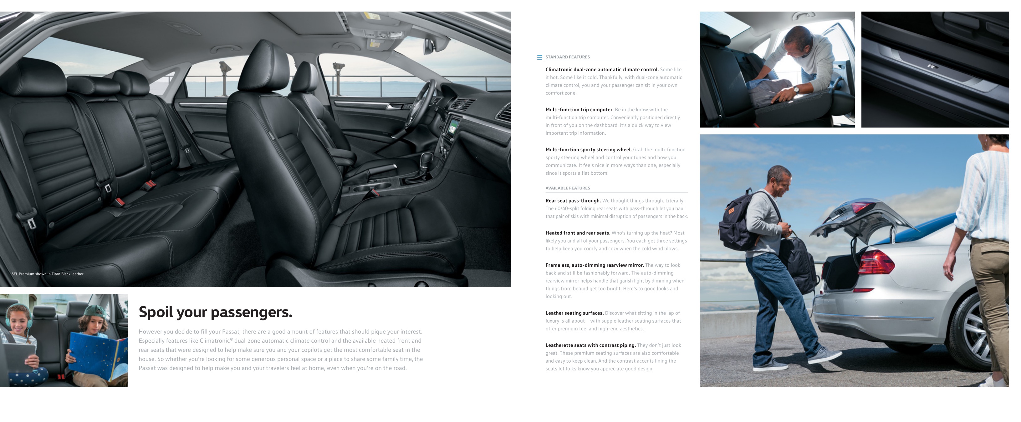 2016 VW Passat Brochure Page 7